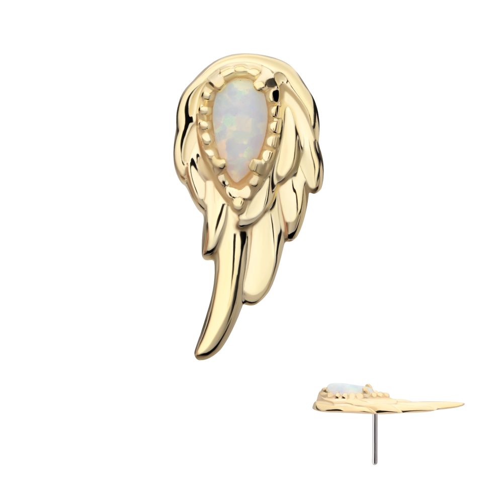 14K Angel Wings